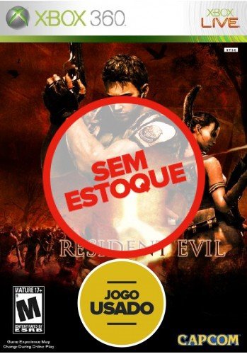 Resident Evil 5 (seminovo) - Xbox 360
